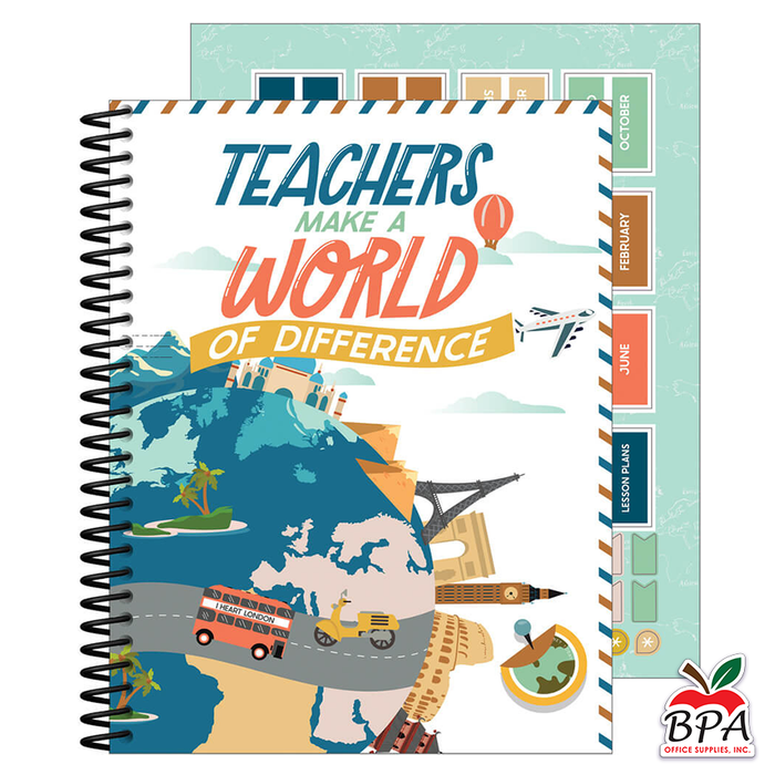 Carson Dellosa • Teacher Planner Spiral "Let's Explore"