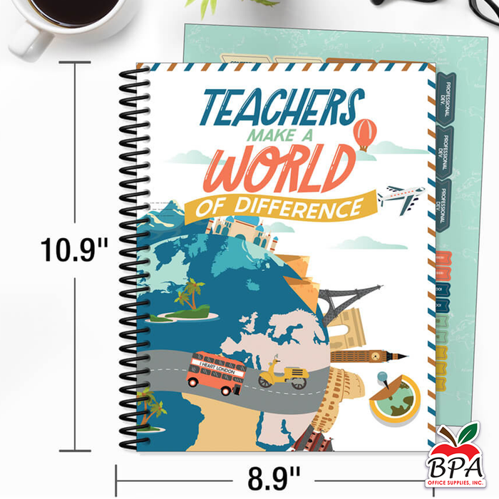 Carson Dellosa • Teacher Planner Spiral "Let's Explore"
