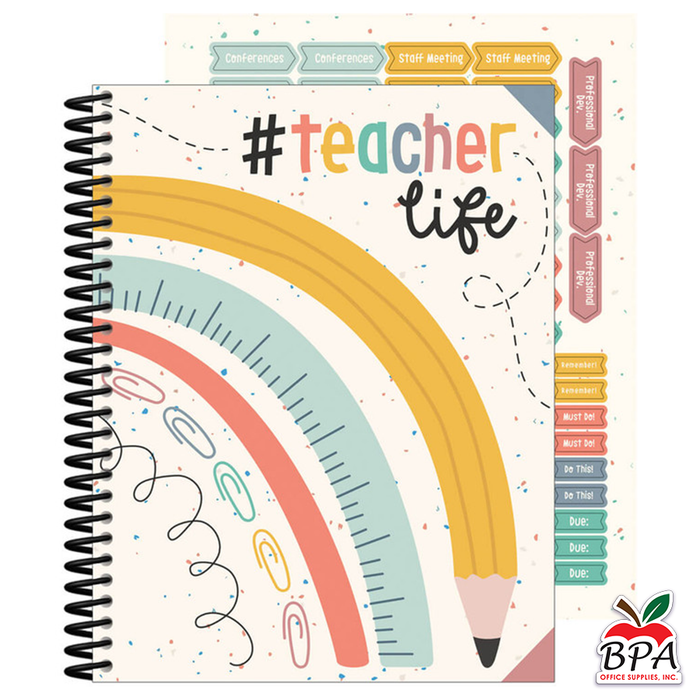Carson Dellosa • Teacher Planner Spiral "We Belong"