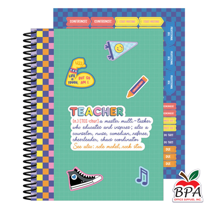 Carson Dellosa • Teacher Planner Spiral "We Stick Together"