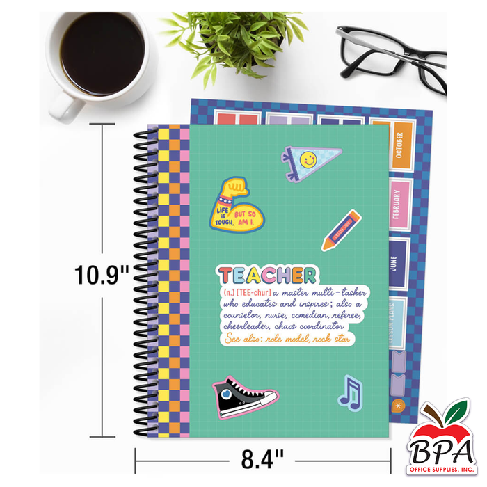 Carson Dellosa • Teacher Planner Spiral "We Stick Together"