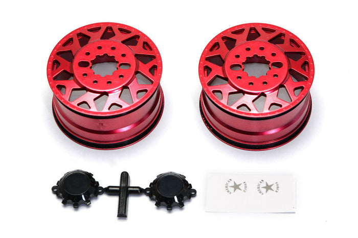 CEN CD0601 Red F450 SD American Force H01 CONTRA Wheel with black cap