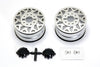CEN Racing CD0602 Silver F450 SD American Force H01 CONTRA wheel with black cap