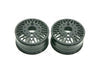 CEN Racing CD0608 KG1 Forged KD014 TRIDENT-D black front wheels 35mm width 2pcs