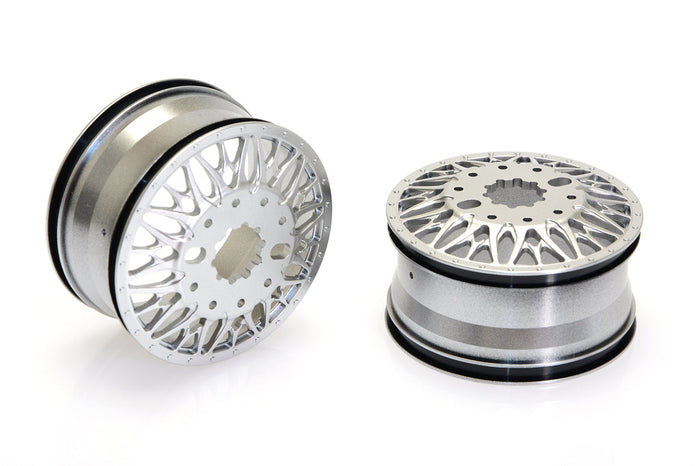 CEN Racing CD0645 KG1 KD014 TRIDENT-D front wheels silver 40mm offset 2pcs