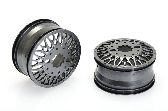 CEN Racing CD0647 KG1 KD014 TRIDENT-D front wheels gunmetal 40mm offset 2pcs