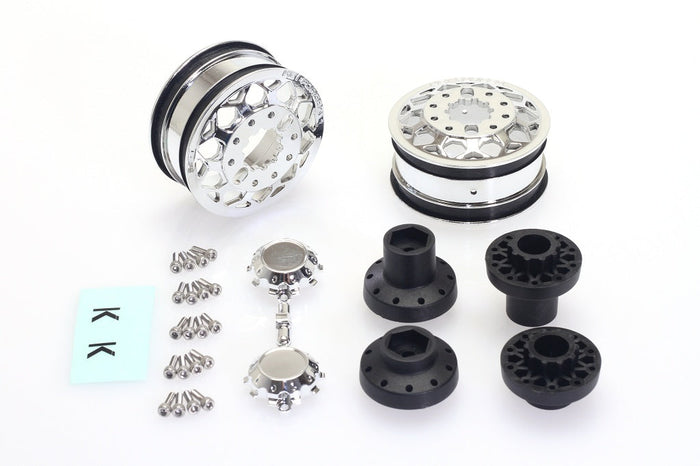 CEN Racing CD0648 KG1 Forged KD006 BLITZ Dually Wheel chrome 54x23mm Sicario