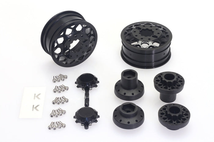 CEN CD0657 KG1 Forged KD006 Blitz Dually Wheel Black