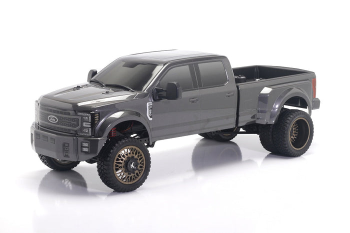 CD0901 F-450 Grey Titanium complete body installed front three-quarter view