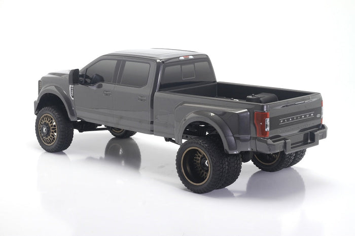 CD0901 F-450 Grey Titanium complete body installed alternate rear view