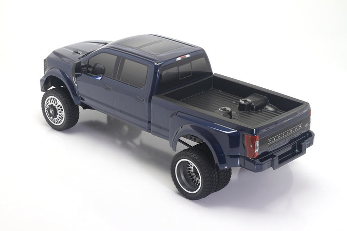 CD0902 F-450 Blue Galaxy complete body installed rear view