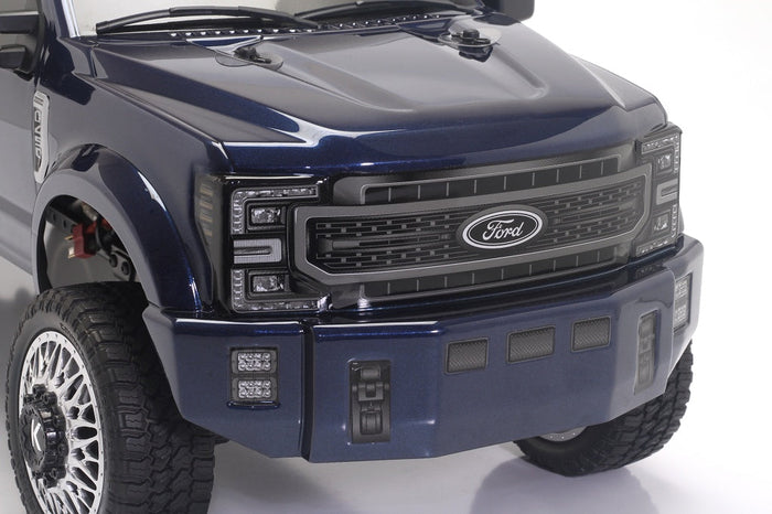 CD0902 F-450 Blue Galaxy complete body front detail