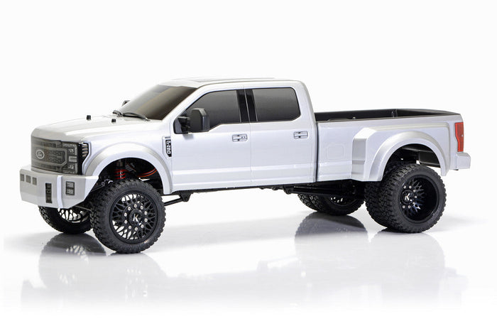 CD0905 F-450 Silver Mercury complete body installed side profile