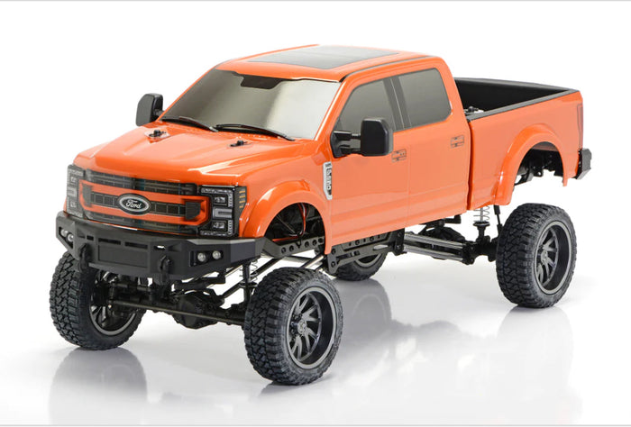 CD0910 Ford F-250 clear body set finished application reference - Burnt Copper