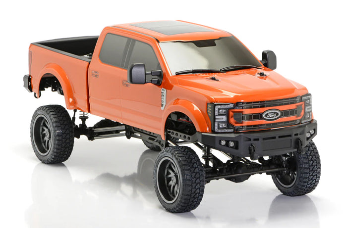 CD0910 Ford F-250 clear body set finished application reference - Burnt Copper alternate view