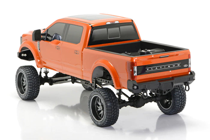 CD0910 Ford F-250 clear body set finished application reference - Burnt Copper detail