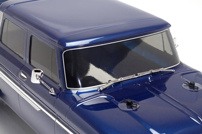 CD0922 Sicario Blue Galaxy body windshield detail