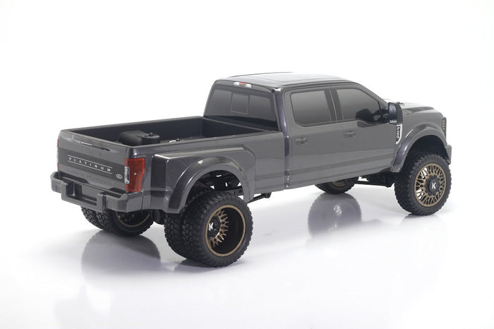 CD0931 truck bed installed Grey Titanium side view