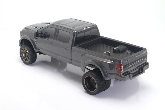 CD0931 truck bed installed Grey Titanium rear view