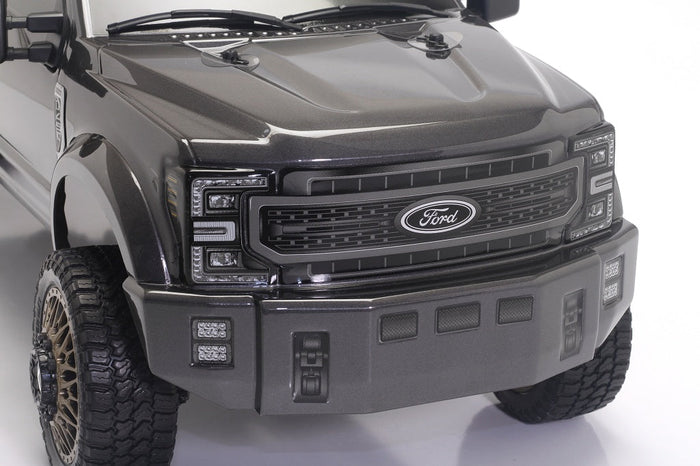 CD0933 F-450 Grey Titanium truck bed installed application reference - bed detail