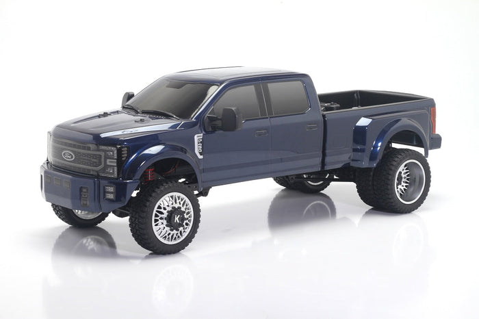 CD0935 Blue Galaxy truck bed installed front three-quarter reference