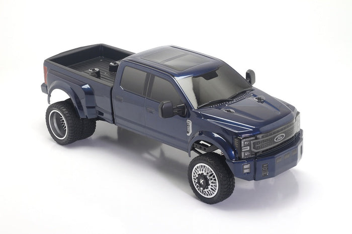 CD0935 Blue Galaxy truck bed installed elevated application view