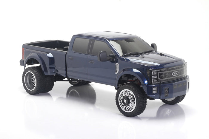 CD0935 Blue Galaxy truck bed installed alternate application view