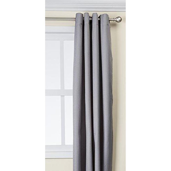 Chic York Silver Blackout Grommet Panel - Elevate Your Space with Style and Functionality (54" x 84")