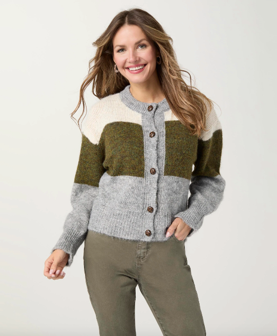 Chinon Button Front Cardigan