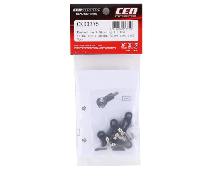 CEN Racing CKD0375 KAOS Panhard Bar and Steering Tie Rod alternate view