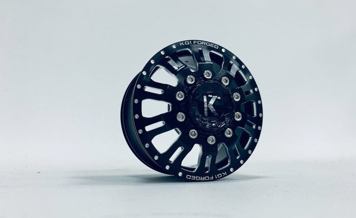 CEN Racing CKD0601 KG1 KD004 CNC aluminum front dually wheels black anodized