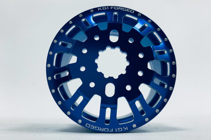 CEN CKD0655 blue front wheel detail