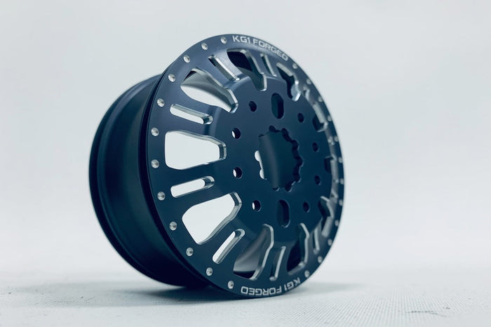 CEN CKD0657 gunmetal front wheel view 2
