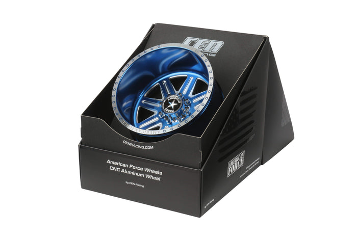 CEN Racing CKR0521 American Force Legend SS8 forged CNC wheel blue -18 offset 23mm hex