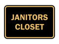 Classic Framed Janitors Closet