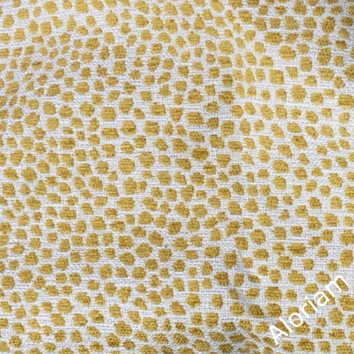 Harper Yellow Chenille Dots Pillow Cover - Aloriam