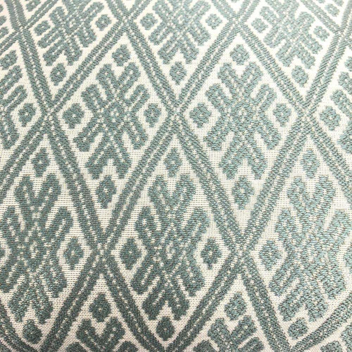 Kravet Marmari Spa Seaglass Green Tribal Diamond Throw Pillow 16x16 18x18 20x20 22x22