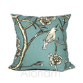 Robert Allen Dwell Studio Vintage Blossom in Jade Teal Green by Aloriam