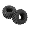 CEN Racing CQ0502 Monster Truck Tires 2.2 x 5.3 x 3.0 inch pair