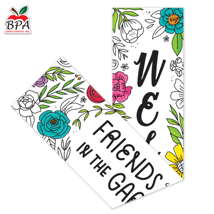 CTP • Banner 2-side "Bright Blooms - Welcome"