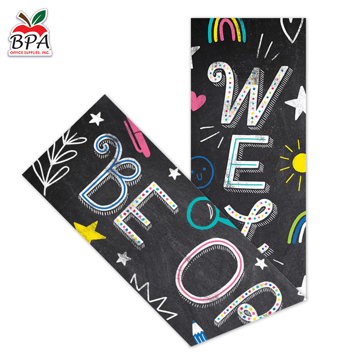 CTP • Banner 2-side "Chalk It Up! - Welcome"