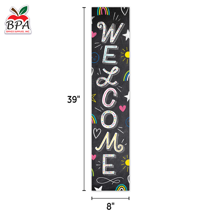 CTP • Banner 2-side "Chalk It Up! - Welcome"