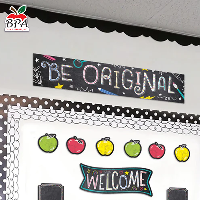 CTP • Banner 2-side "Chalk It Up! - Welcome"