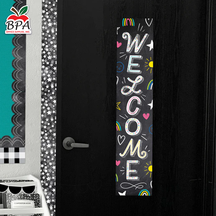 CTP • Banner 2-side "Chalk It Up! - Welcome"