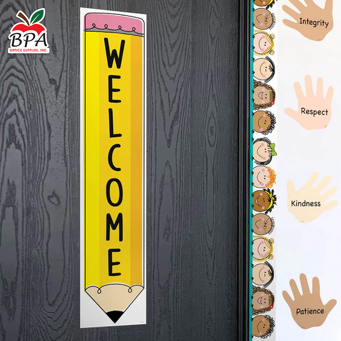 CTP • Banner 2-side "Doodle Pencil - Welcome"