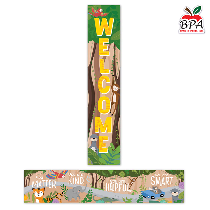CTP • Banner 2-side "Jungle Friends"