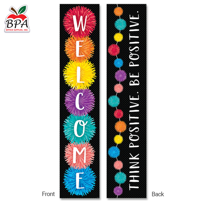 CTP • Banner 2-side "Pom-Poms - Welcome"