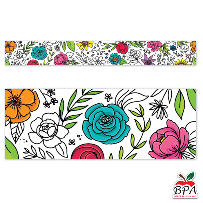 CTP • Borde "Doodly Blooms"