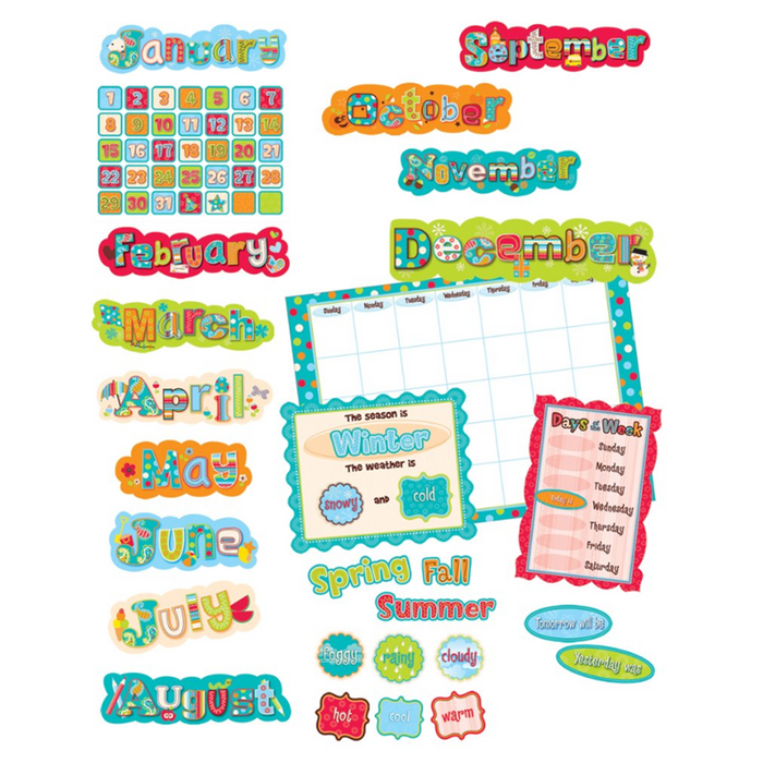 CTP •  Calendar "Dots on Turquoise"