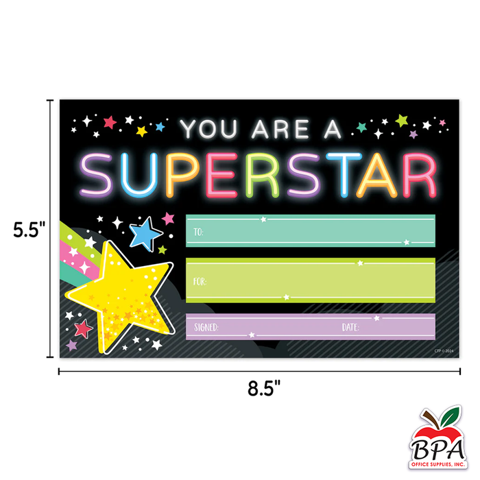 CTP • Certificados "Star Bright Superstar - Awards"